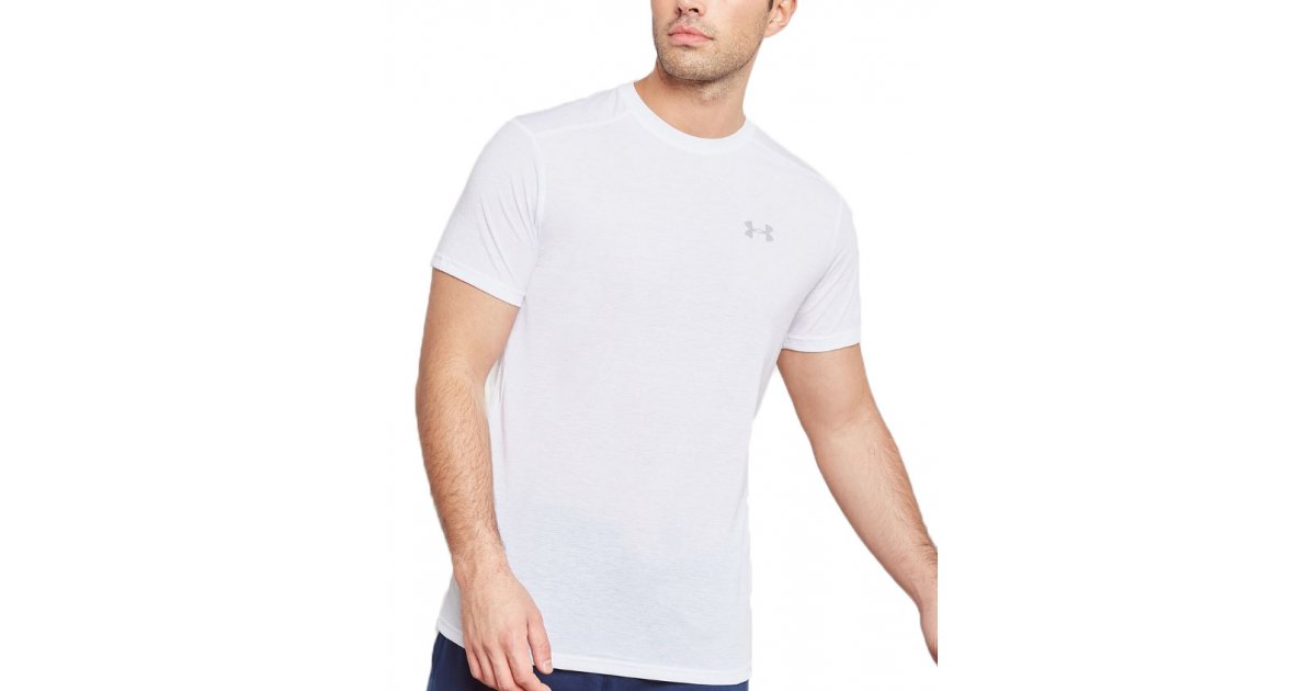 Tričko Under Armour Under Armour Streaker T-Shirt Biela | 1271823-101, 1
