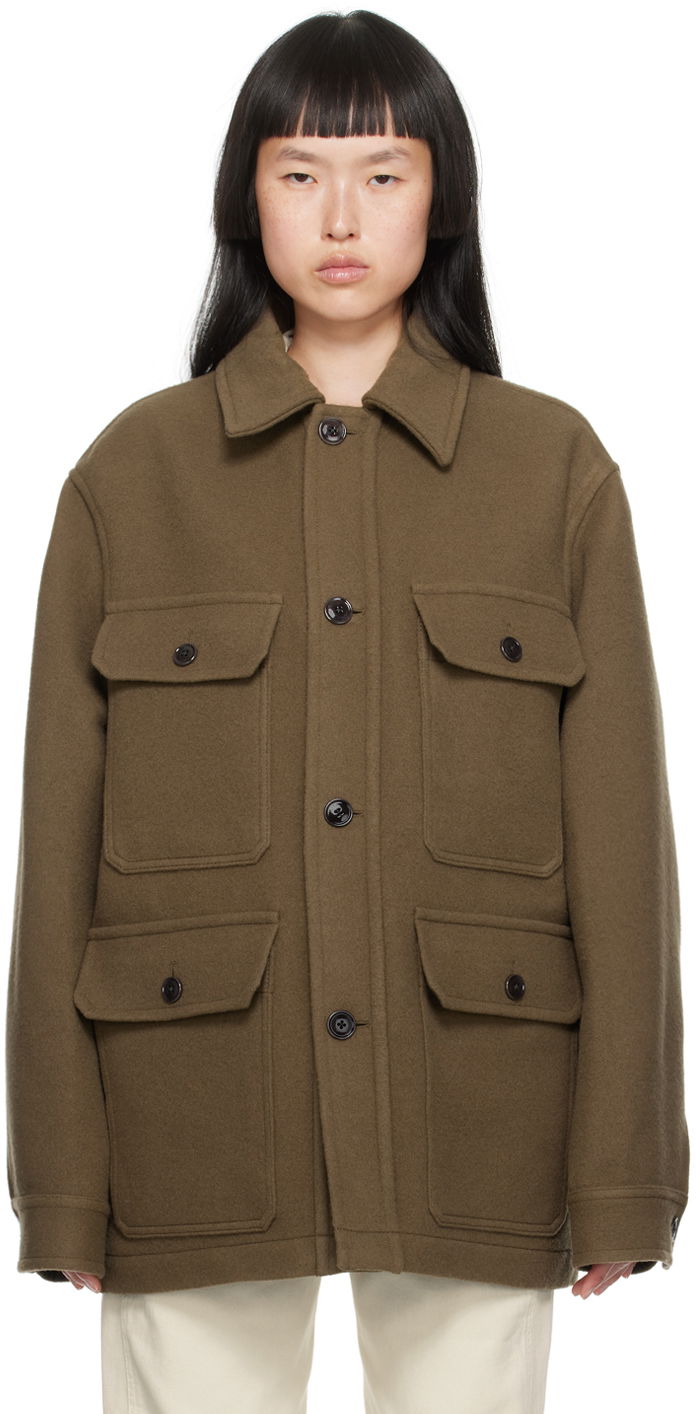 Bunda LEMAIRE Lemaire Hunting Jacket Zelené | OW322 LF1116, 0