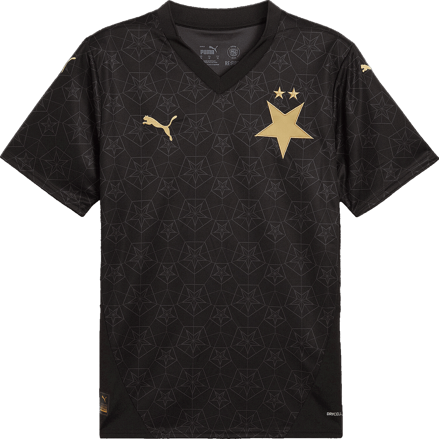 Dres Puma SK Slavia Praha Away Jersey Replica 2024/25 Čierna | 775209-02, 0