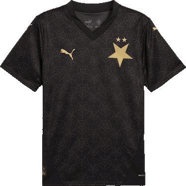 Dres Puma SK Slavia Praha Away Jersey Replica 2024/25 Čierna | 775209-02, 0