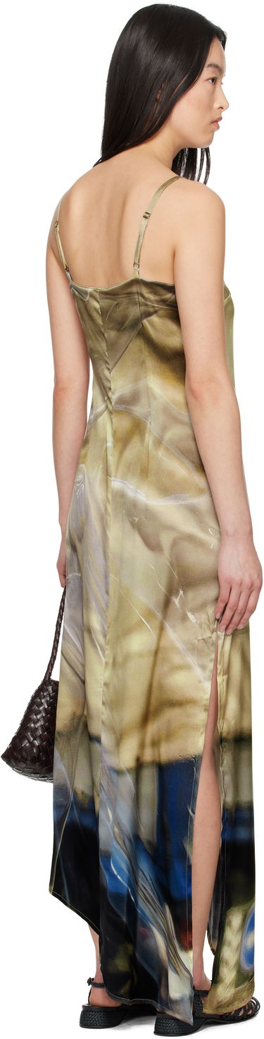 Šaty Serapis Serapis Draped Tarp Silk Maxi Dress Rôznofarebný | SS25_SD_3, 2