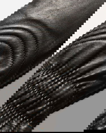 Rukavice OUR LEGACY Spheric Leather Mittens Čierna | A4258SBN 001, 5