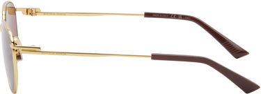 Slnečné okuliare Bottega Veneta Bottega Veneta Split Metal Sunglasses Hnedá | BV1301S-006, 2