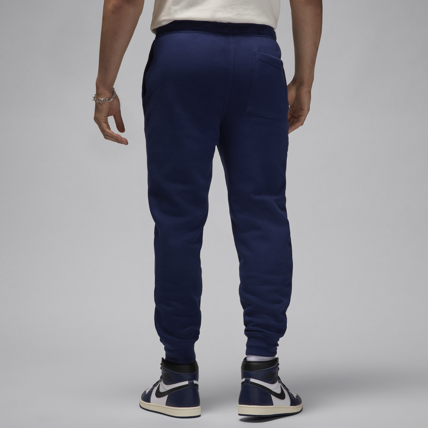 Nohavice Jordan Jordan Brooklyn Fleece Čierna | FV7277-410, 1