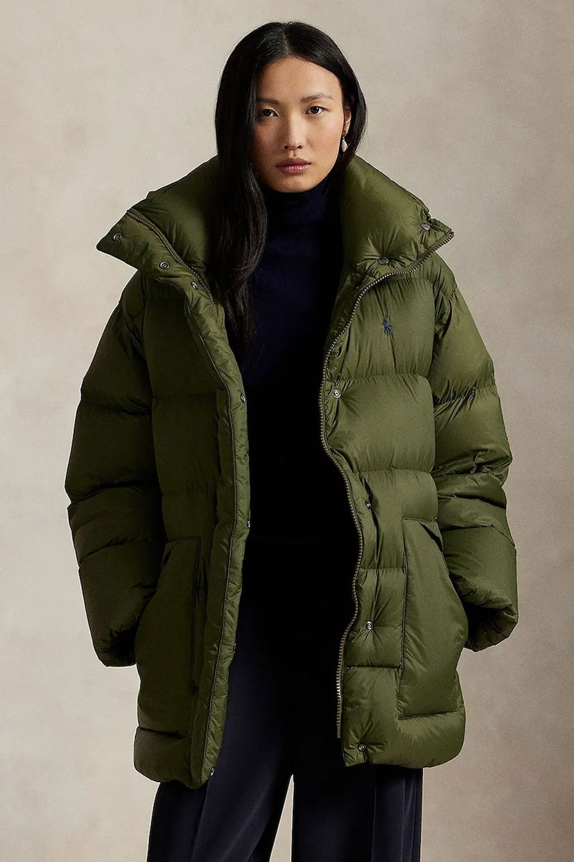 Prešívaná bunda Polo by Ralph Lauren Polo Winter Puffer Jacket Zelené | 211971186