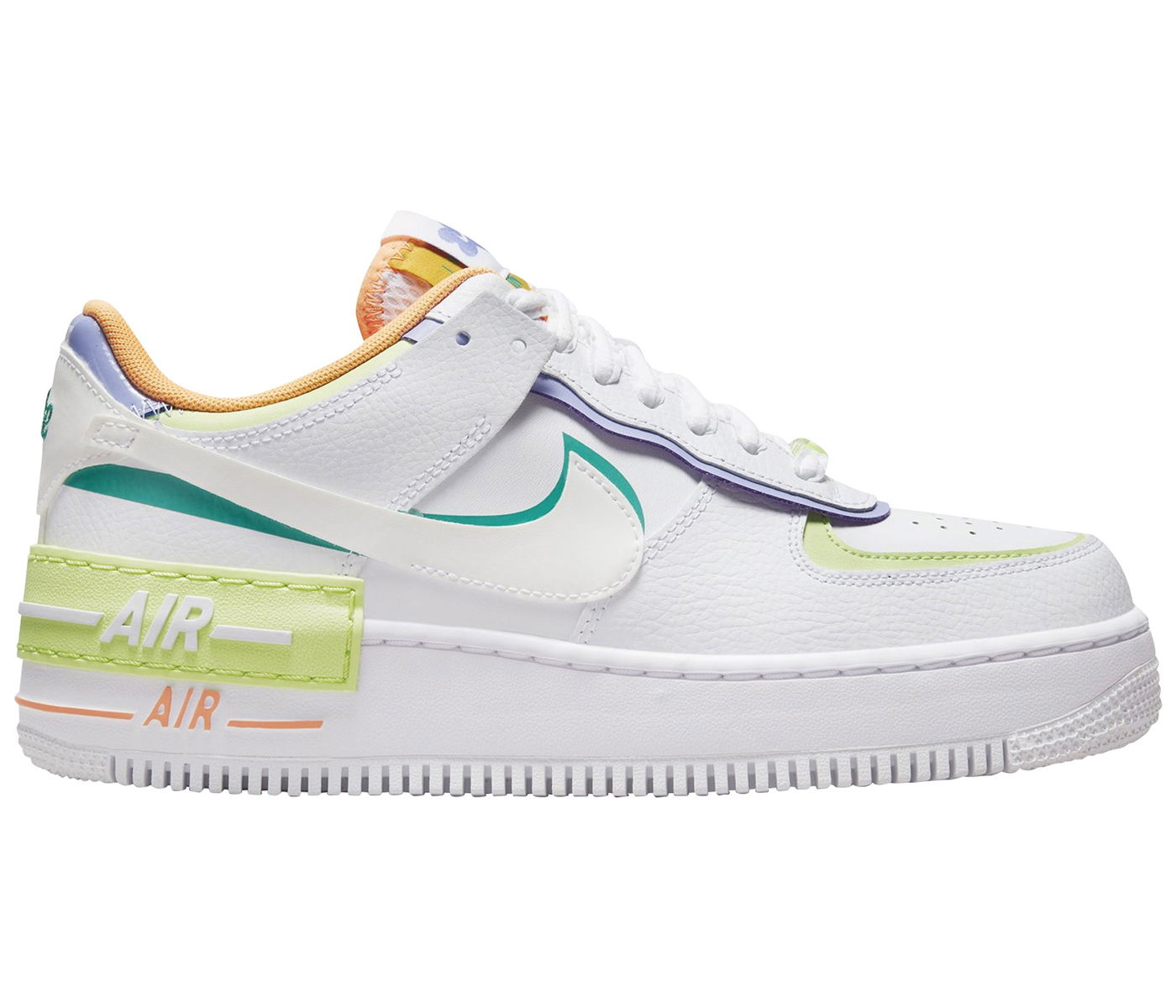 Tenisky a topánky Nike Air Force 1 Low Shadow White Peach Cream Lime W Biela | DX3718-100, 0