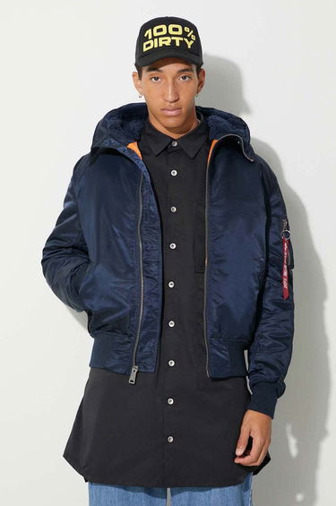 Bomber bunda Alpha Industries Bomber Jacket MA-1 Modrá | 158104.07, 0