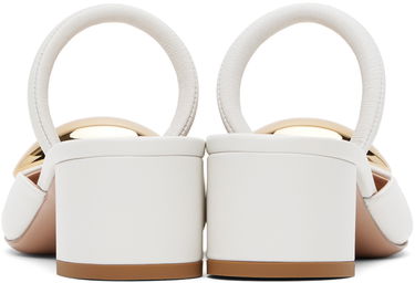 Tenisky a topánky Gianvito Rossi Sphera 45 Slingback Pumps Biela | G95456.45RIC.NXF, 1