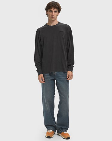 Tričko Dickies Plentywood Long Sleeve T-Shirt Čierna | DK0A866CH861, 2