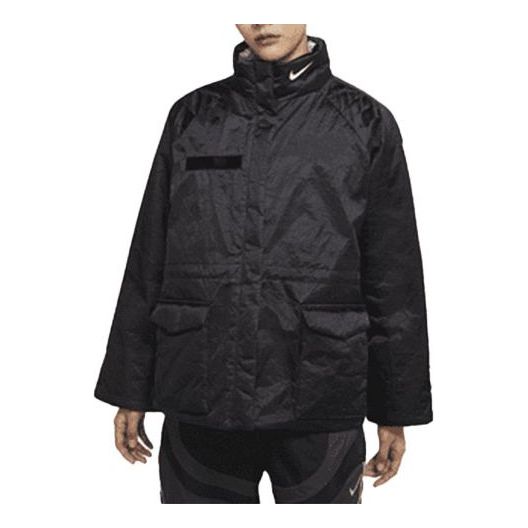 Parka Nike Stand Collar Padded Jacket Čierna | DD4647-010, 0