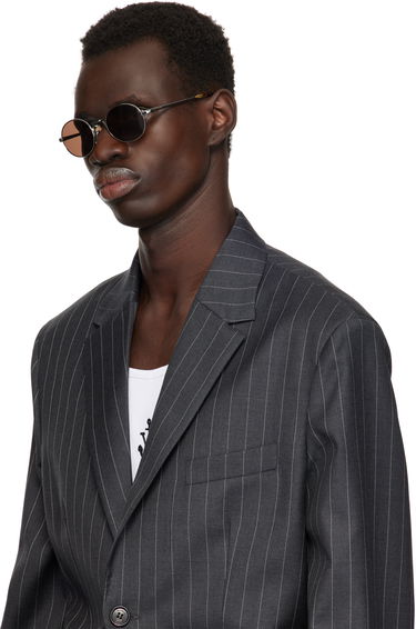 Slnečné okuliare Loewe Loewe Groove Oval Sunglasses Metalická | LW40151UM4814N 840126848762, 3