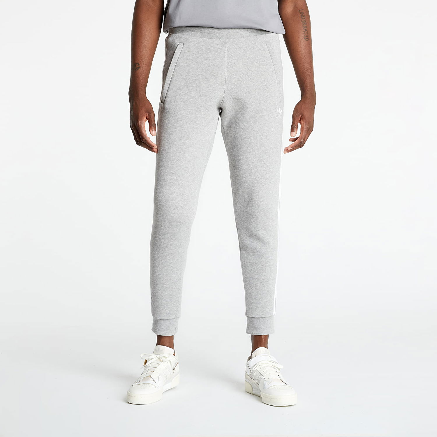 Tepláky adidas Performance 3-Stripes Pants Medium Šedá | GN3530, 0