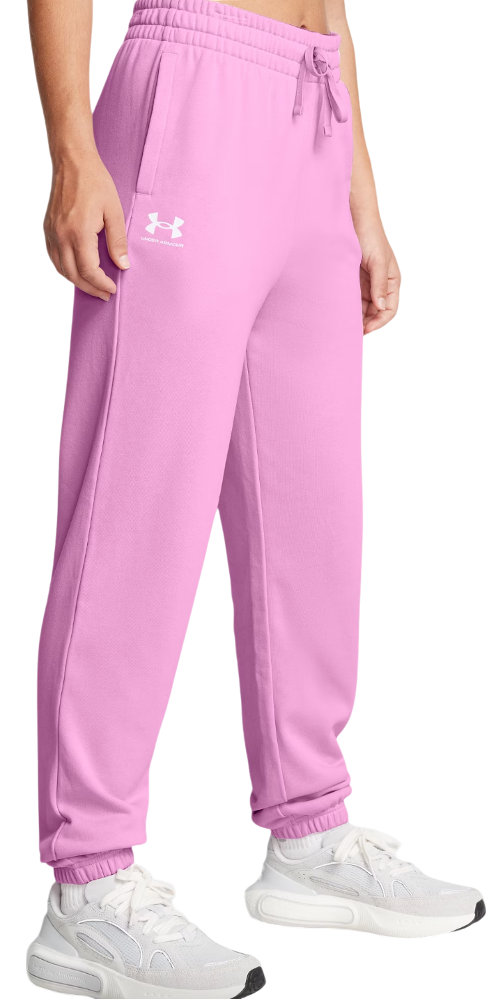 Tepláky Under Armour Under Armour Rival Terry Joggers Ružová | 1382735-638, 0
