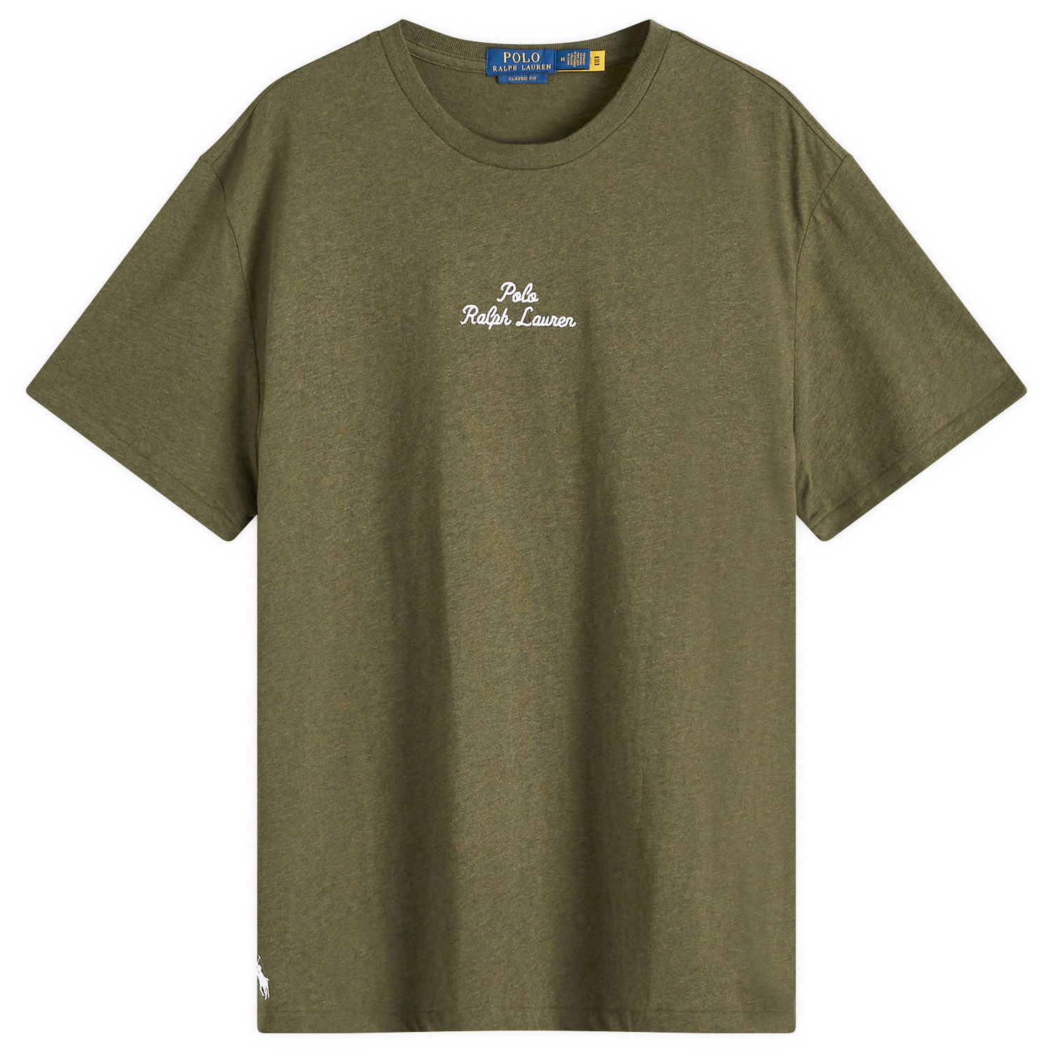 Tričko Polo by Ralph Lauren Ralph Lauren Classic Fit Embroidered T-Shirt Zelené | 710936585021, 1