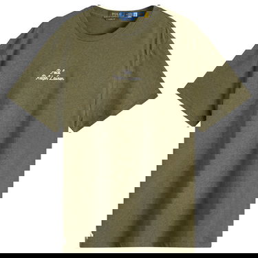 Tričko Polo by Ralph Lauren Ralph Lauren Classic Fit Embroidered T-Shirt Zelené | 710936585021, 1