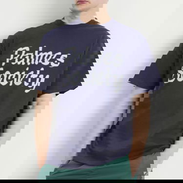 Tričko Palmes Palmes Society T-Shirt, Size Small Navy | P10-0040-660, 5