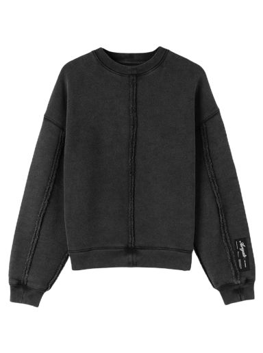 Mikina AXEL ARIGATO Chopped Oversized Sweatshirt Čierna | A0785001