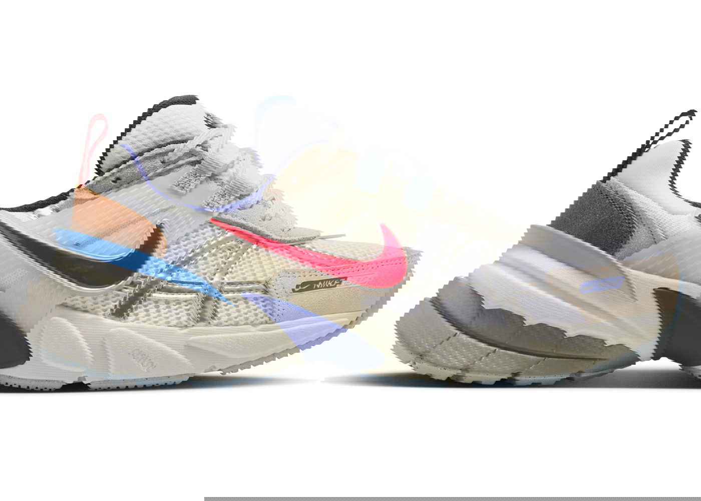 Tenisky a topánky Nike V2K Run Metallic Silver Gym Red University Blue (Women's) Šedá | HF5724-061, 0