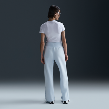 Tričko Nike Sportswear Phoenix Fleece High-Waisted Wide-Leg Pants Modrá | DQ5615-423, 4