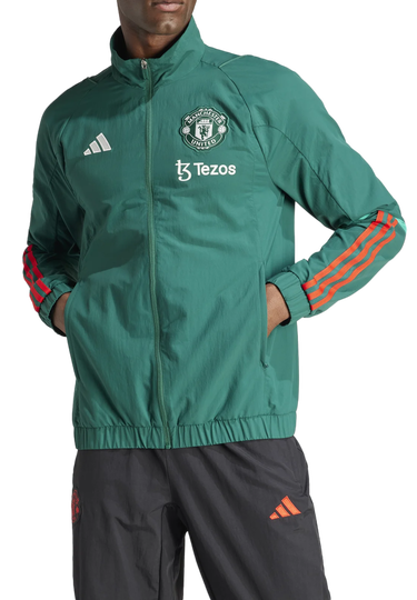 Bunda adidas Originals adidas MUFC PRE JKT Zelené | iq1537, 2
