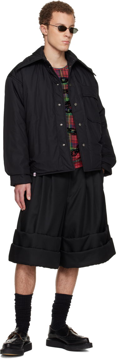 Prešívaná bunda Charles Jeffrey Loverboy LOVERBOY Puffer Overshirt Čierna | 052010701, 3