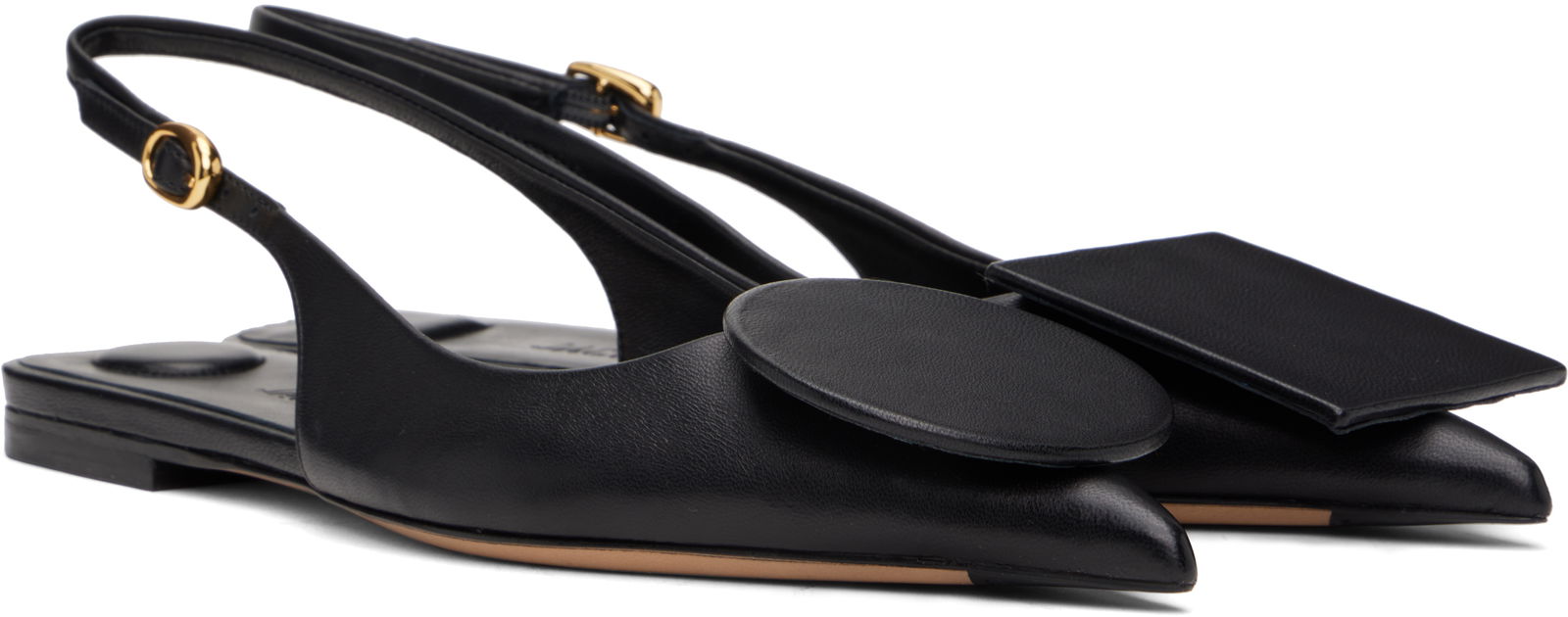 Jacquemus Les Classiques 'Les Slingbacks Duelo Plates' Slingback Ballerina Flats
