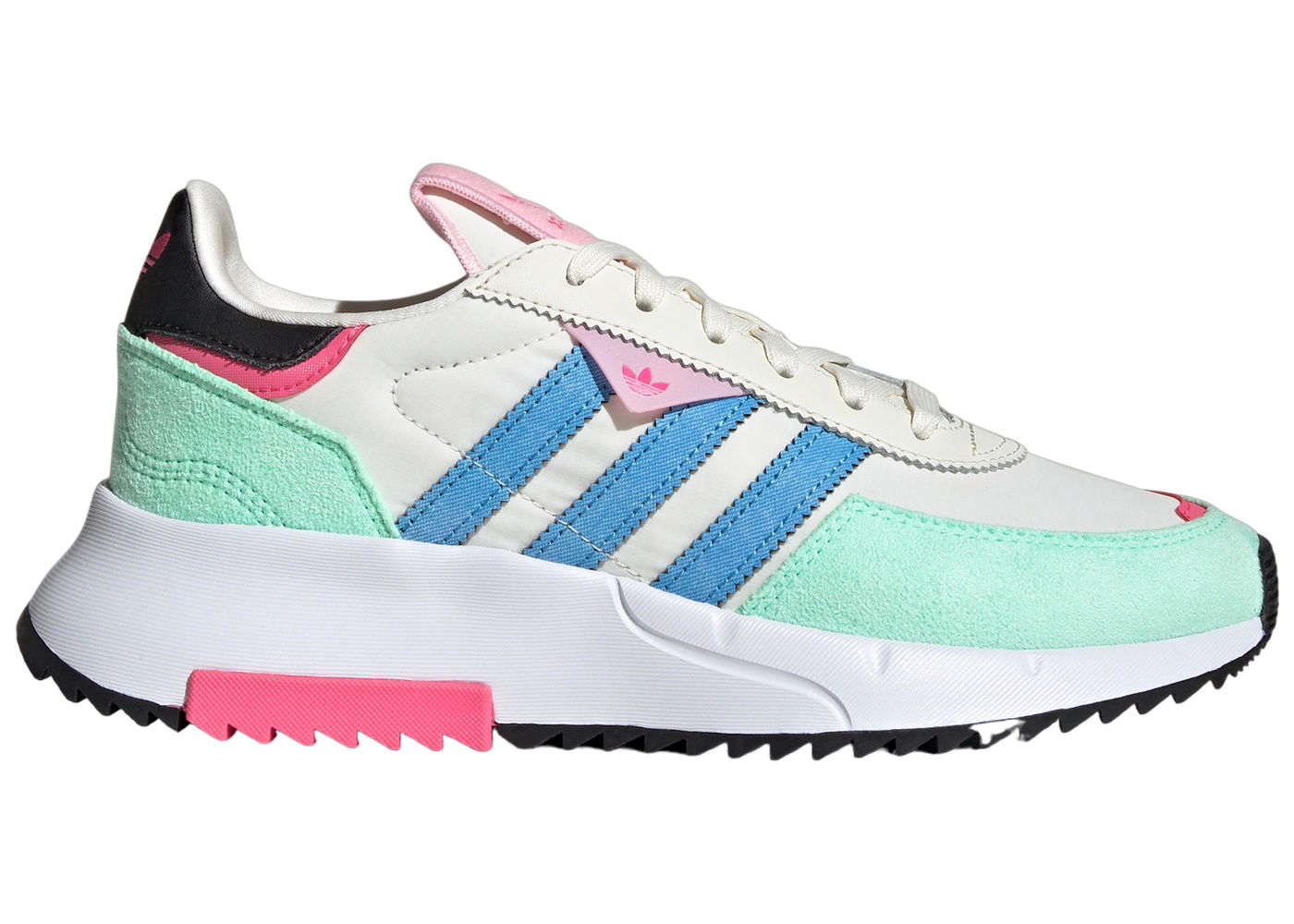 Tenisky a topánky adidas Originals Retropy F2 Off White Pulse Blue Pulse Mint W Tyrkysová | HQ4418, 0