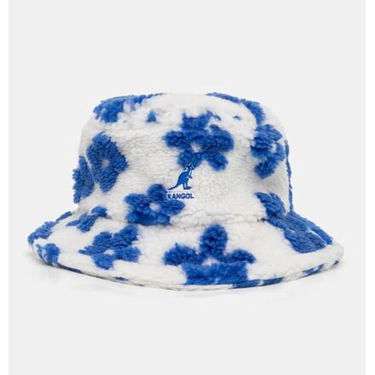 Klobúk Kangol Floral Fleece Bucket Hat Modrá | K5422-WB122, 0