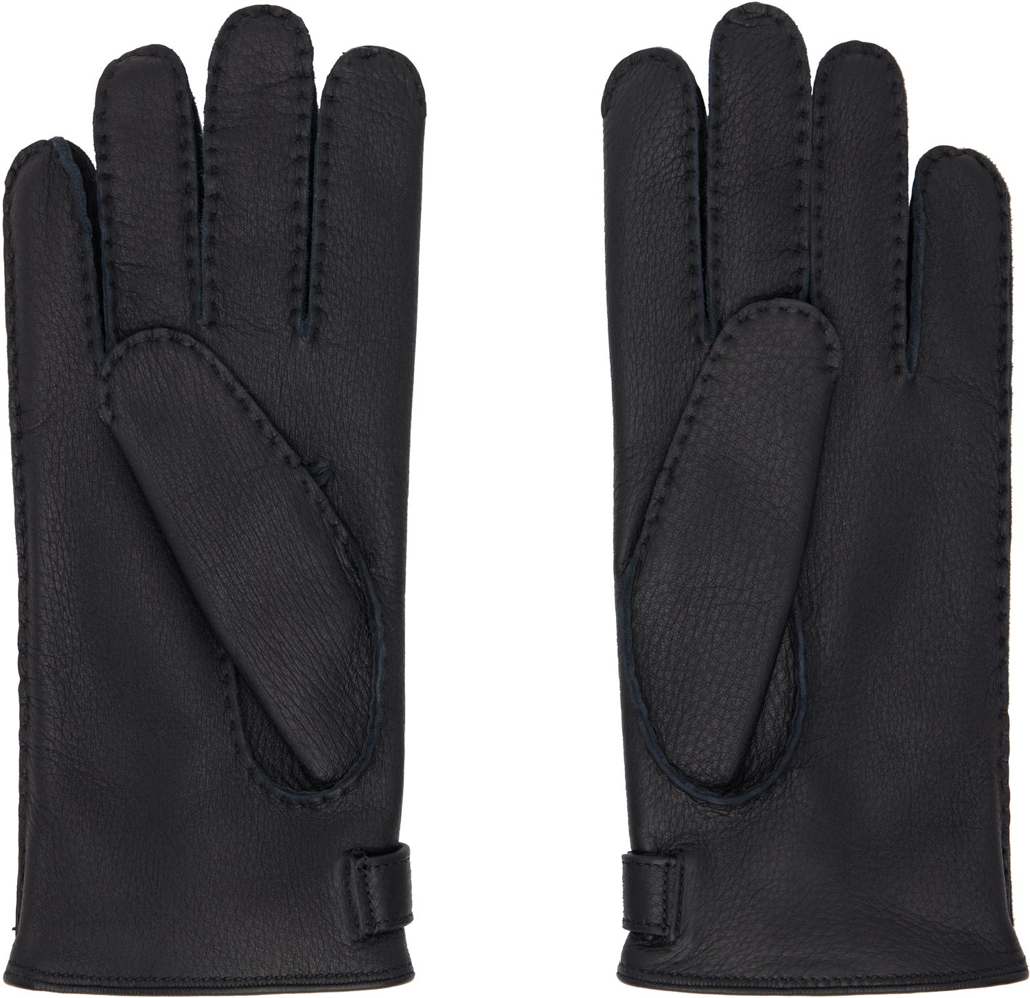Rukavice ZEGNA Deerskin Gloves Čierna | Z4G00G-G40, 1
