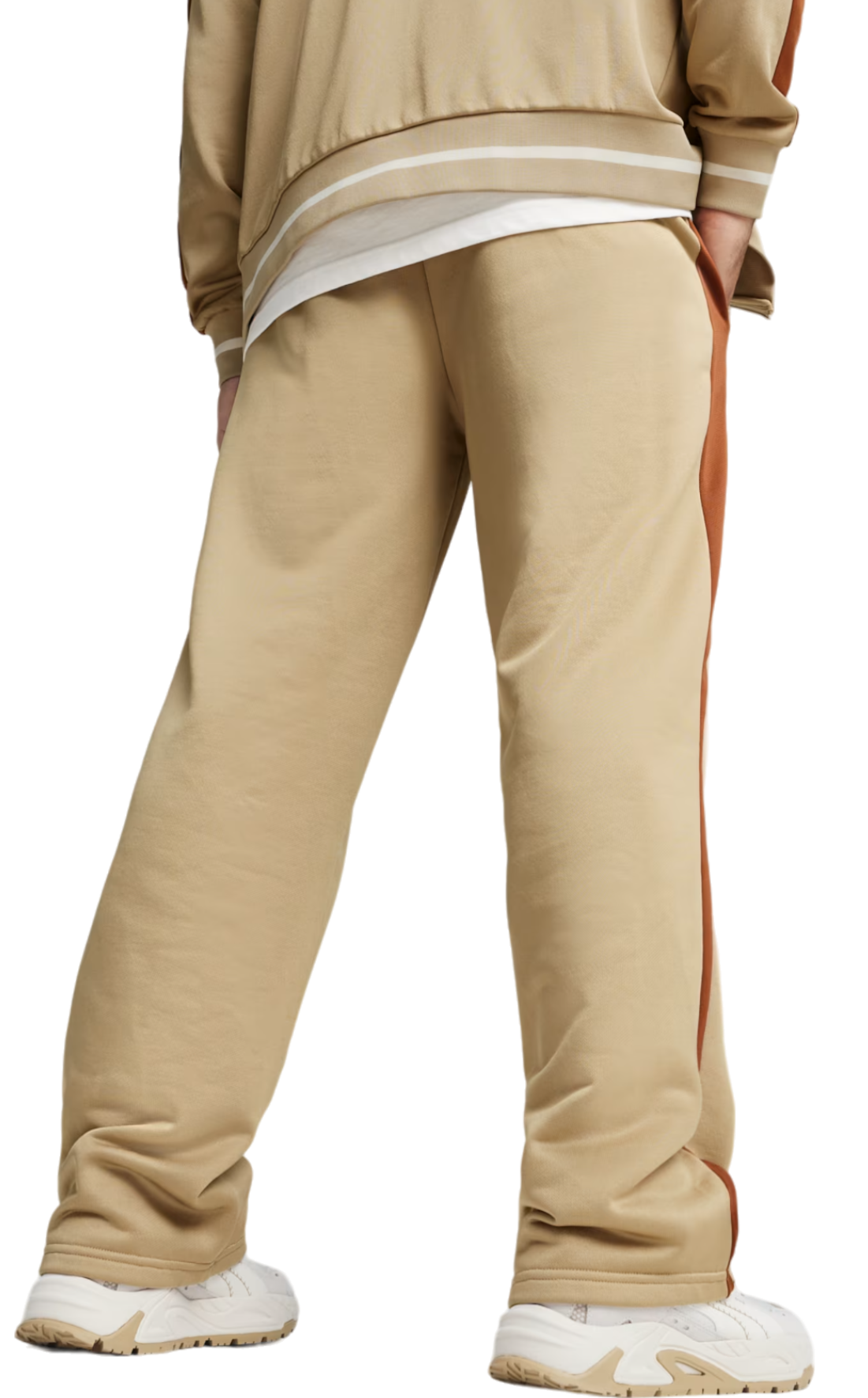 Nohavice a džínsy Puma T7 For The Fanbase Béžová | 624393-83, 1