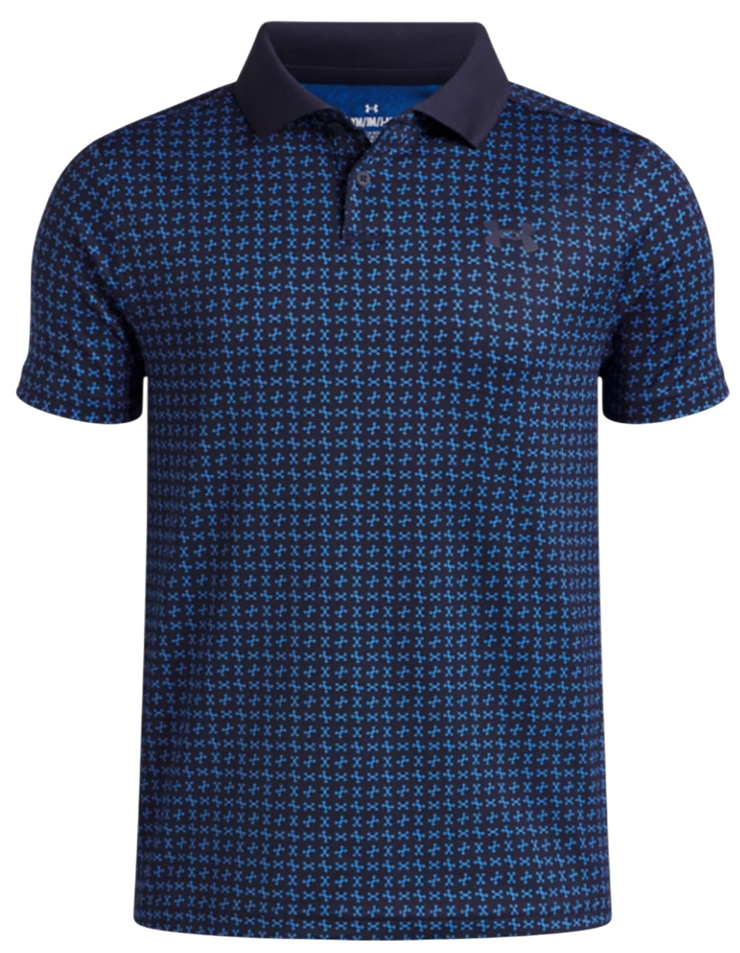 Polo tričko Under Armour Matchplay Printed Polo Navy | 1377349-411, 0