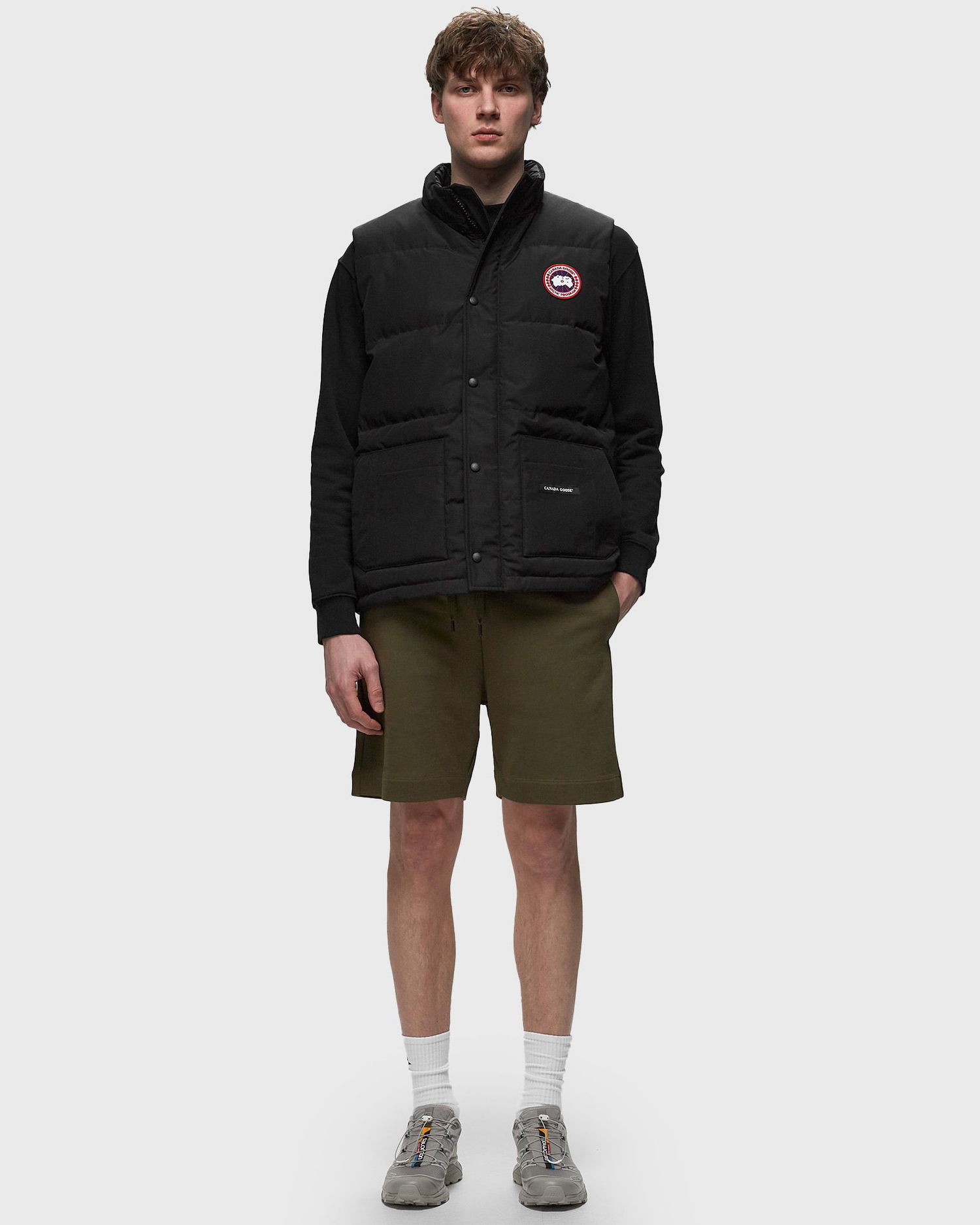 Šortky Canada Goose Huron Shorts Zelené | 7407M-49, 1