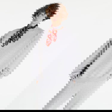 Mikina PREACH Lined Logo Crewneck Šedá | SW10348, 0