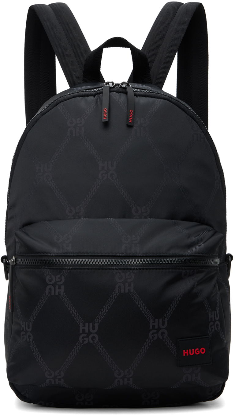 Batoh BOSS Logo Backpack Čierna | 50529424, 0