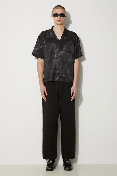 Košeľa Stampd STAMPD Regular Fit Shirt with Classic Collar Čierna | SLA.M3313BD.BMB, 1