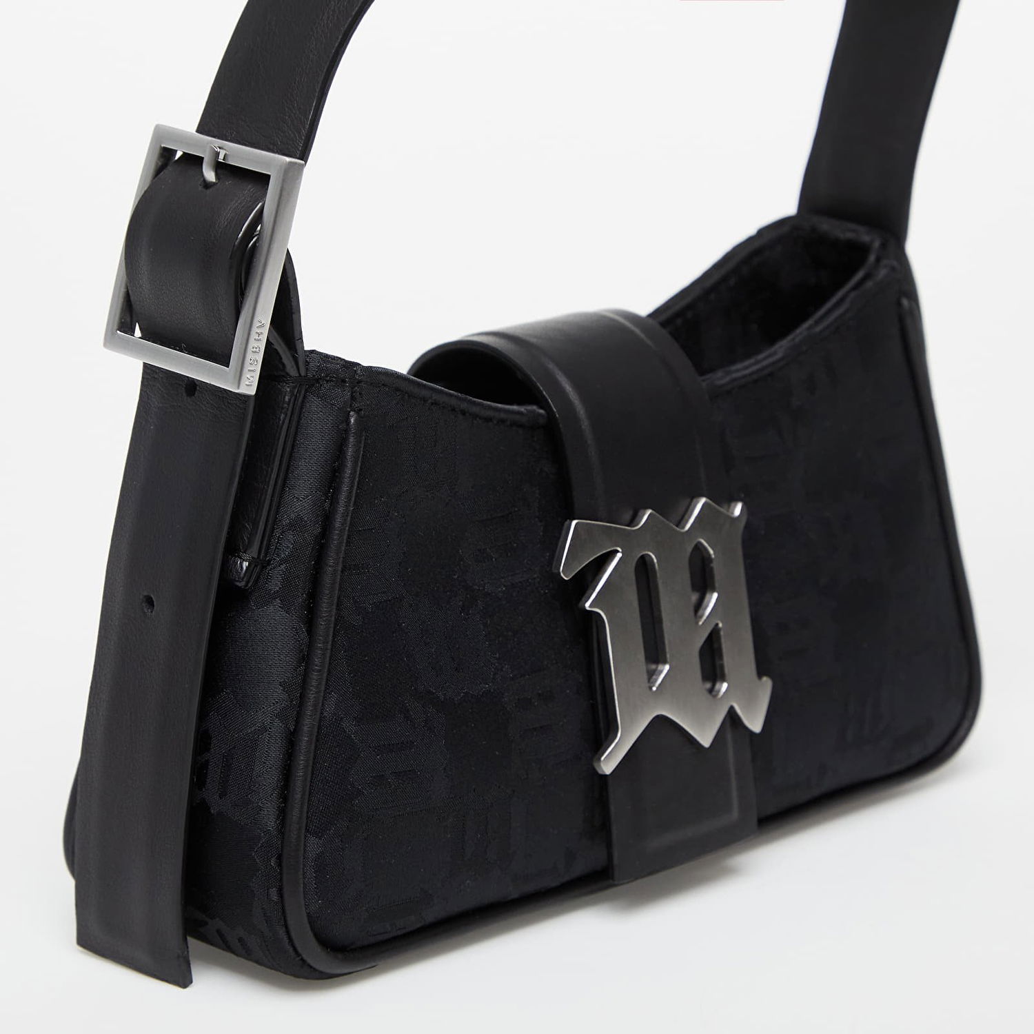 Kabelka MISBHV Nylon Monogram Shoulder Bag Mini Čierna | 122A404, 1