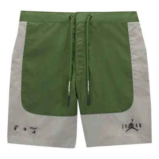 Šortky Jordan Jordan x Off-White MJ Baggy Shorts Zelené | DM7472-361, 0