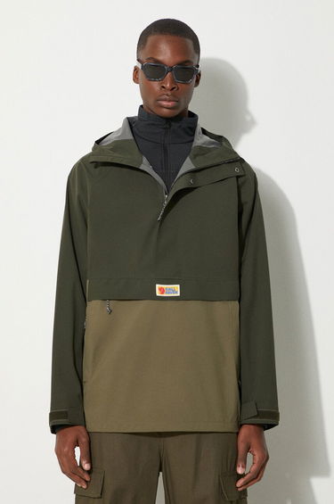 Vetrovka FJÄLLRÄVEN Anorak Jacket Zelené | F86688.662.625, 0