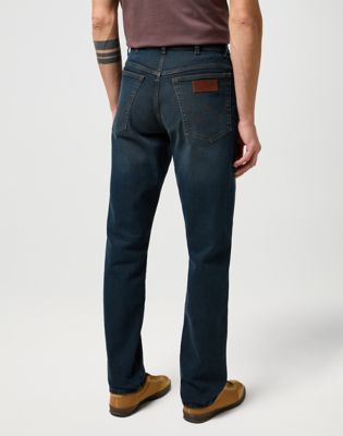 Džínsy Wrangler Texas Slim Medium Stretch Jeans 42 x 32 Modrá | 112371013:42:32, 0