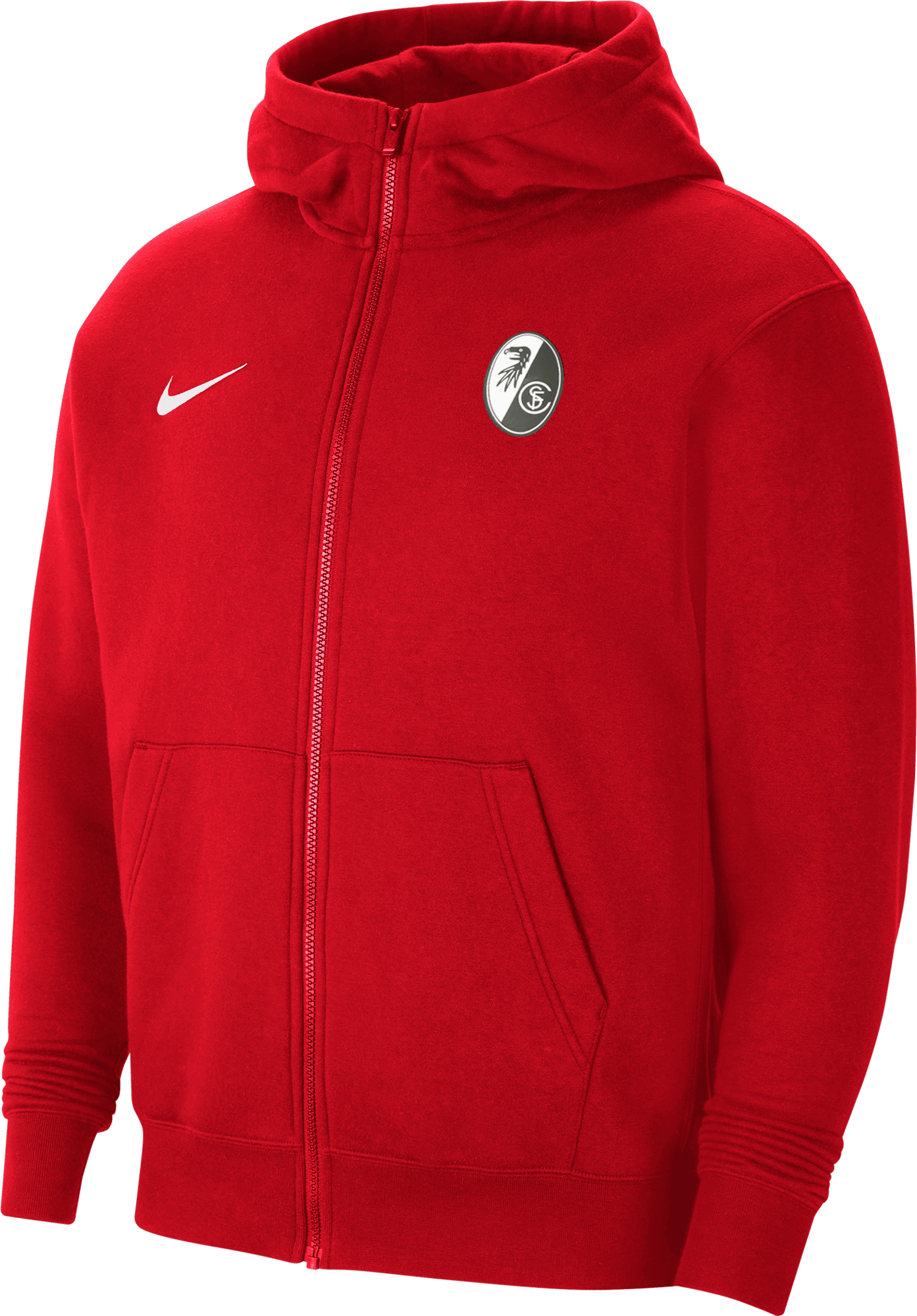 Mikina Nike SC Freiburg Full-Zip Hoodie Červená | 6scfcw6891-657, 0