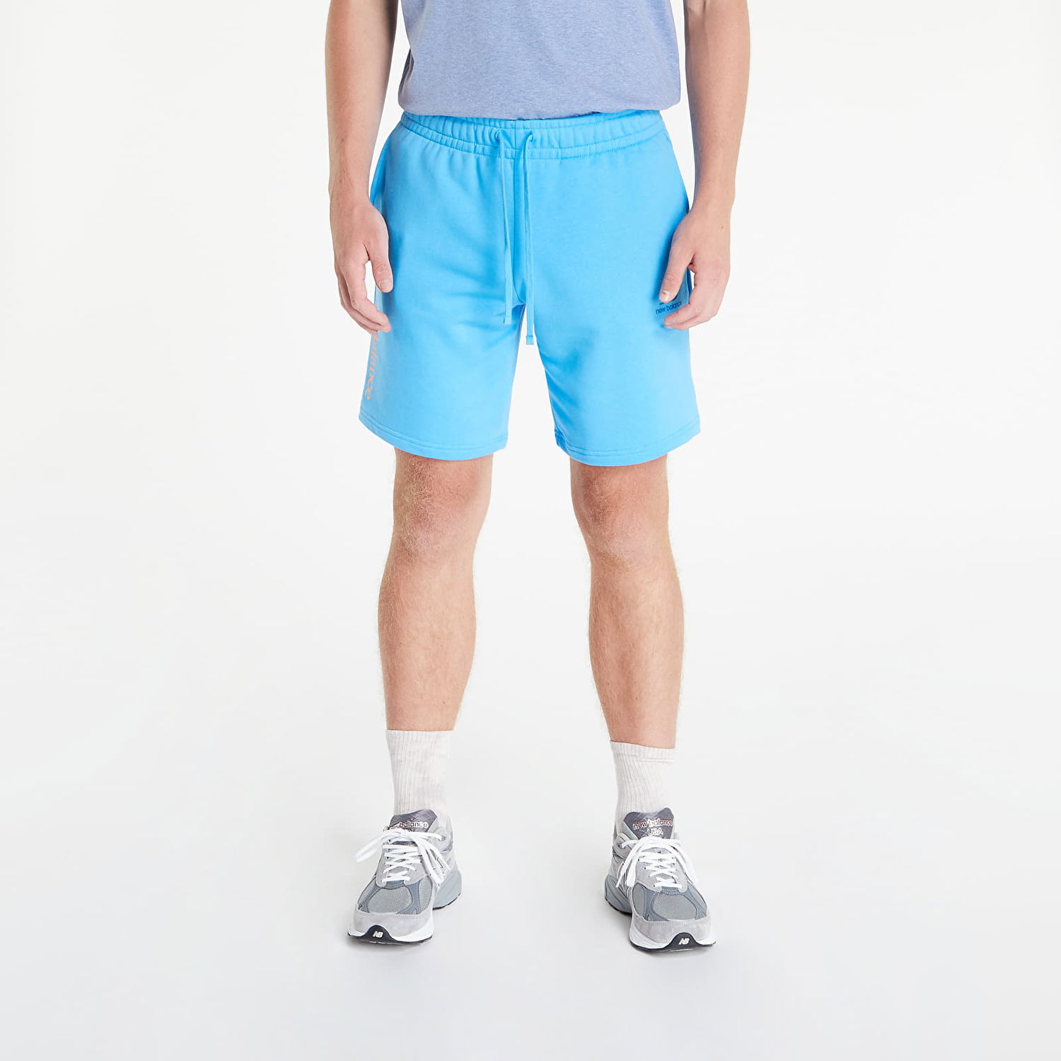 Šortky New Balance Essentials Celebrate Short Modrá | MS21503 Blue, 0