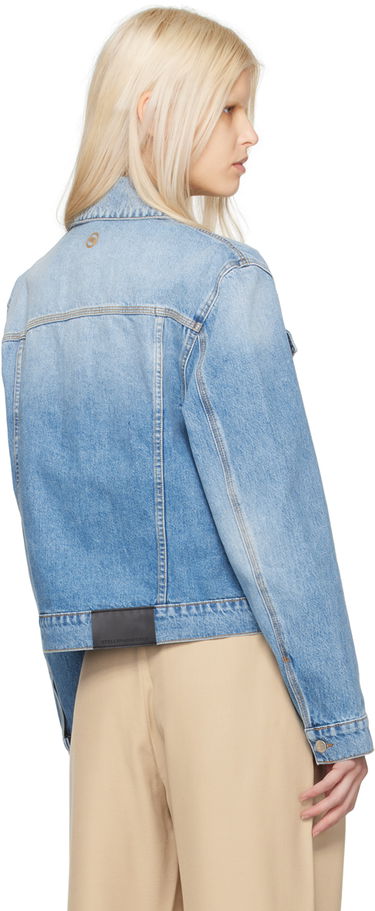 Bunda Stella McCartney Stella McCartney Chain Denim Jacket Modrá | 6D02393SPH56, 2