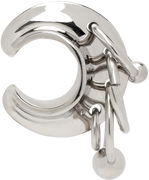 Gaultier Multiple Rings Single Ear Cuff