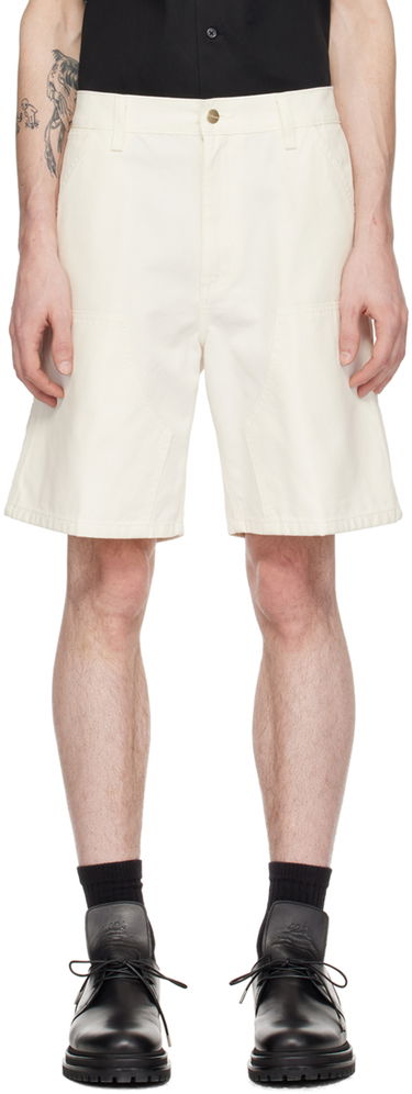 Šortky Carhartt WIP Double Knee Shorts Biela | I033118, 0