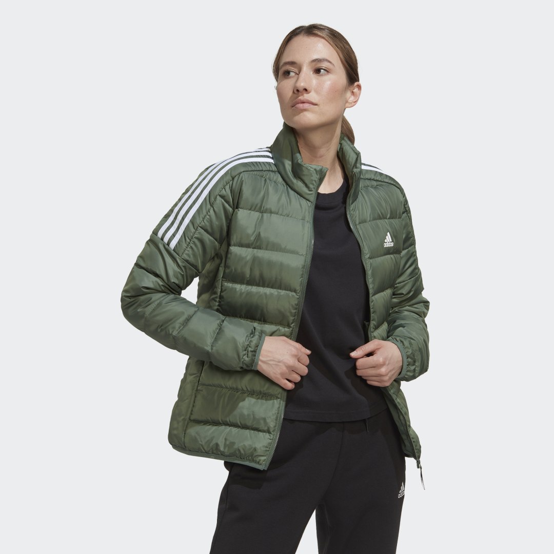 Bunda adidas Originals Essentials Down Zelené | HK4662, 0