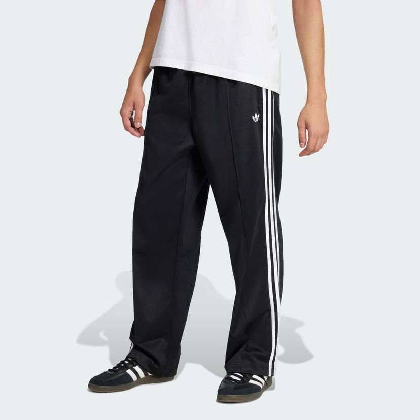 Nohavice adidas Performance Baggy 3-Stripes Track Pants Čierna | KE3501