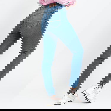 Džínsy Urban Classics High Waist Slim Jeans Modrá | TB2971 blue, 1