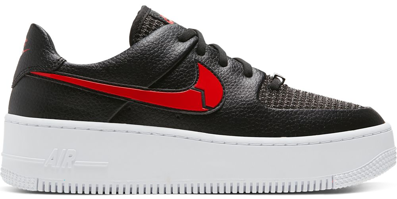 Tenisky a topánky Nike Air Force 1 Sage Low Valentine's Day 2020 W Čierna | CU4759-001, 0