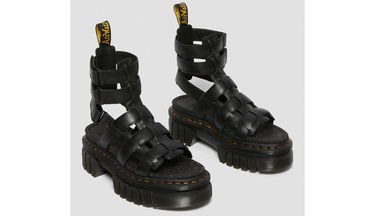 Tenisky a topánky Dr. Martens Ricki Nappa Lux Leather Platform Gladiator Sandals Čierna | DM27402001, 3