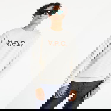 Mikina A.P.C. Vpc Logo Print Sweatshirt Béžová | COECQ-H27378 PBB, 0